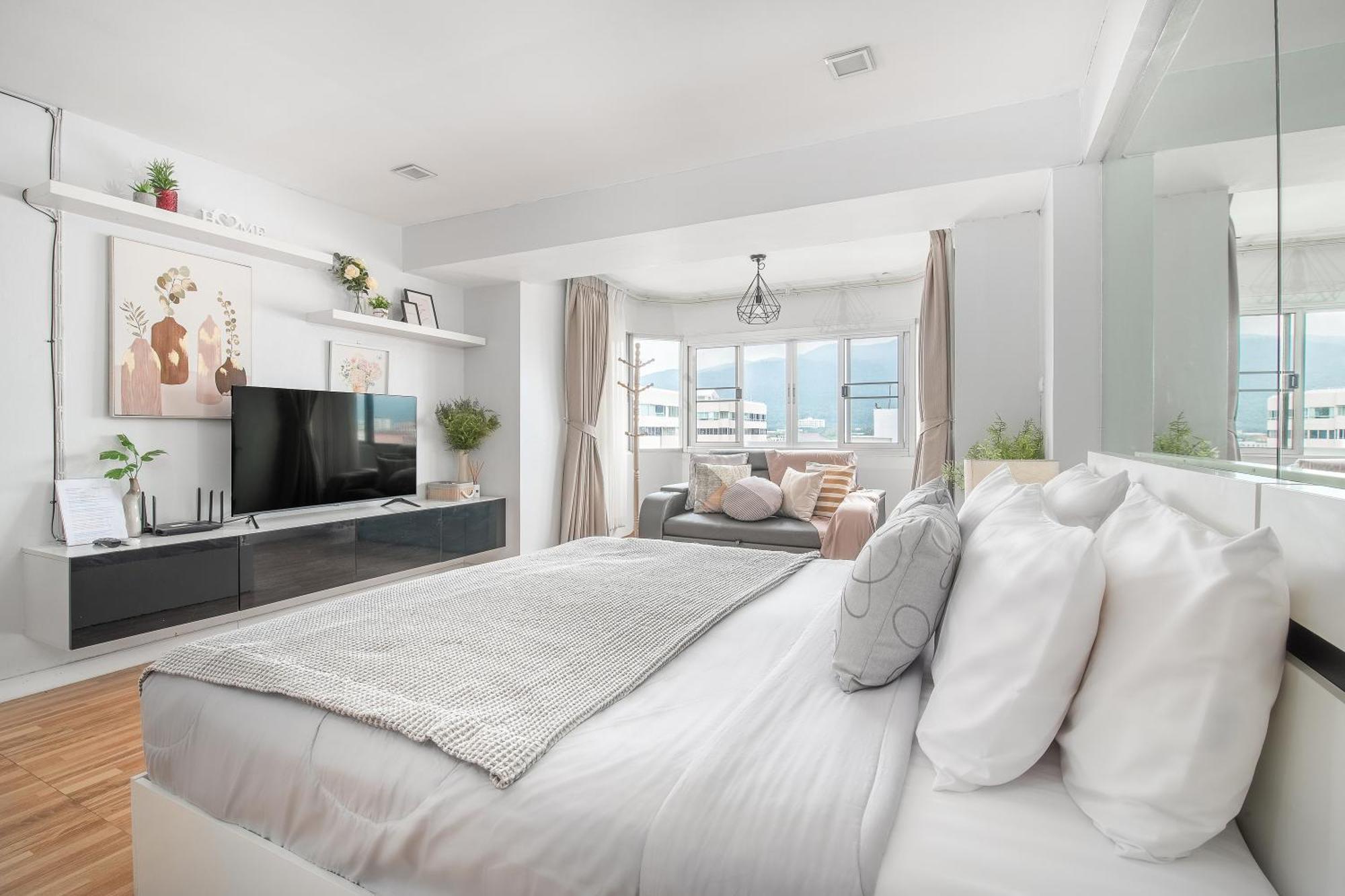 Cozy A At Nimman Studio Room In Condominium Chiang Mai Buitenkant foto